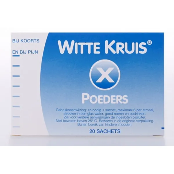 Witte Kruis X poeders 20 sachets