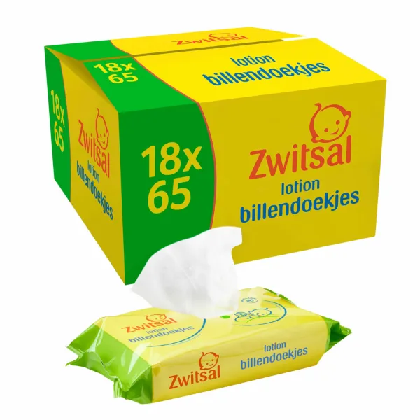 Zwitsal Billendoekjes Lotion 1170 doekjes