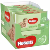 10x Huggies Billendoekjes Natural Care 56 doekjes