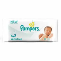 24x Pampers Babydoekjes Sensitive Navulpak 12 doekjes