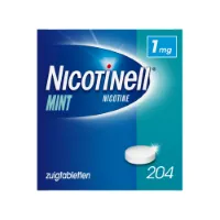 2x Nicotinell Zuigtablet Mint 1 mg 204 zuigtabletten