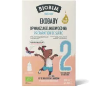 3x Biobim Zuigelingenvoeding Ekobaby 2 6+ mnd 600 g