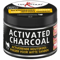 3x Lucovitaal Tandpoeder Activated Charcoal 50 gram