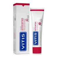 4x Vitis Anticaries Tandpasta 75 ml