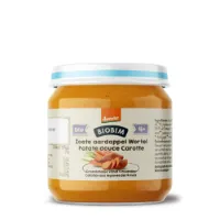 6x Biobim Groentehapje 4+ mnd Zoete Aardappel, Wortel 125 gr