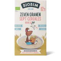 6x Biobim Papje 12+ mnd Zeven granen 250 gr