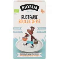6x Biobim Papje 4 mnd Rijstpapje 200 g