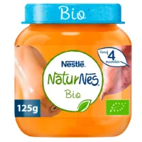 6x Nestle NaturNes Bio Maaltijd 4+ mnd Pompoen, Zoete Aardappel 125 gr