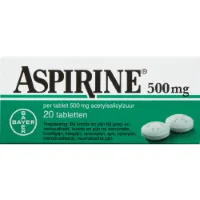 Aspirine 500 mg 20 tabletten