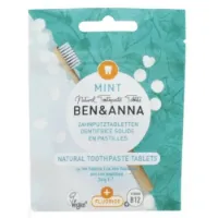 Ben&Anna Tandenpoets Tabletten Naturel Met Fluoride 100 tabletten