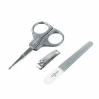 Difrax Baby Manicure-Setje Zilver