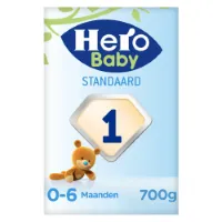 Hero Baby Standaard 1 Zuigelingenmelk (0-6 mnd) 2x350gr