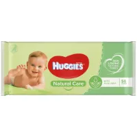 Huggies Billendoekjes Natural Care 56 doekjes