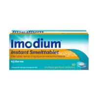 Imodium Instant Smelttablet 2mg 10 stuks