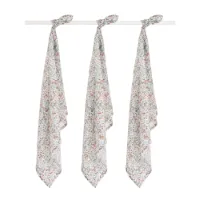 Jollein Hydrofiel Multidoek Small 70x70cm Bloom 3 stuks
