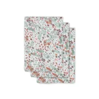 Jollein Hydrofiel Washandje Bloom 3 stuks