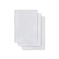 Jollein Hydrofiele Washandjes Wit 3 stuks
