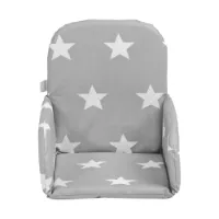 Jollein Stoelverkleiner Little Star Dark Grey