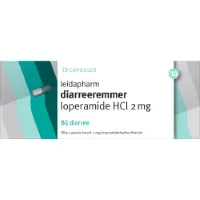 Leidapharm Diarreeremmer Loperamide 2 mg 10 capsules