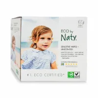 Naty Baby Doekjes Sensitive (3-pack) Ongeparfumeerd 168 stuks