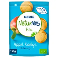 Nestle NaturNes Bio Koekjes 10+ mnd Appel 150 gr