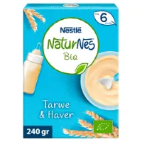 Nestle NaturNes Bio Pap Tarwe, Haver 6+ mnd 240 gr