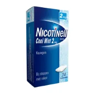 Nicotinell Kauwgom Cool Mint 2 mg 24 stukst