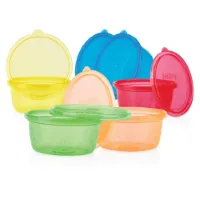 Nuby Voeding Bewaarbakjes 6 stuks 300 ml