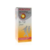 Nurofen Kinderen Suikervrij Aardbeiensmaak 100 ml