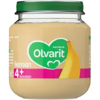 Olvarit 1e Fruithapje 4m Banaan 125 gr