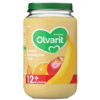 Olvarit Fruithapje 12m Banaan Sinaasappel Koek 200 gr