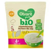 Olvarit Granenpap Bio Rijstebloem 4+ Maanden 180 gr