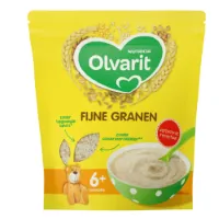Olvarit Granenpap Fijne Granen 6+ Maanden 200 gr
