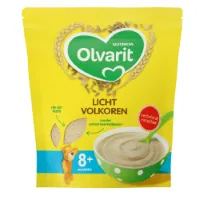 Olvarit Granenpap Licht Volkoren 8+ Maanden 200 gr