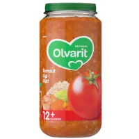 Olvarit Maaltijd 12m Tomaat Kip Rijst 250 gr