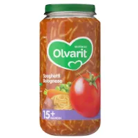 Olvarit Maaltijd 15m Spaghetti Bolognese 250 gr