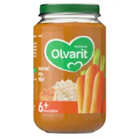 Olvarit Maaltijd 6m Wortel Kip Rijst 200 gr