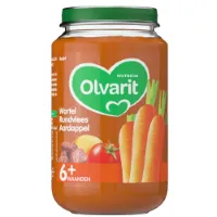 Olvarit Maaltijd 6m Wortel Rundvlees Aardappel 200 gr