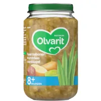 Olvarit Maaltijd 8m Sperziebonen Rundvlees Aardappel 200 gr