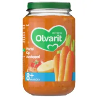 Olvarit Maaltijd 8m Wortel Kip Aardappel 200 gr