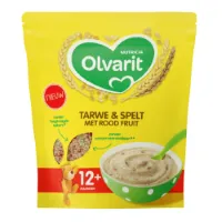 Olvarit Tarwe en Spelt Rood Fruit 12+ Maanden 200 gr