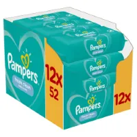 Pampers Billendoekjes Fresh Clean Navulpak 12x52=624 doekjes