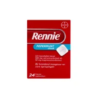 Rennie Pepermunt 24 tabletten