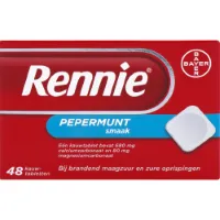 Rennie Pepermunt 48 tabletten