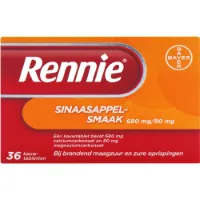 Rennie Sinaasappel 36 tabletten