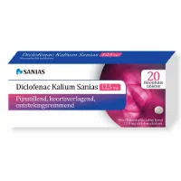 Sanias Diclofenac Kalium 12, 5 mg 20 tabletten