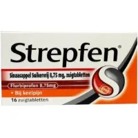 Strepfen Orange 16 zuigtabletten