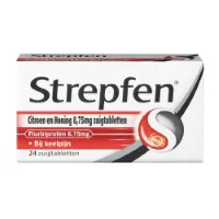 Strepfen Zuigtabletten Citroen&Honing 24 tabletten