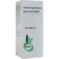 VSM Calcarea Fluorica D6 200 tabletten