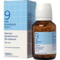 VSM Schüssler Zout nr. 9 Natrium Phosphoricum 200 tabletten